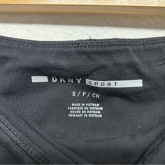 DKNY High-Rise Logo Workout Full Length Leggings Size Small NWT Activewear - Picture 9 of 10